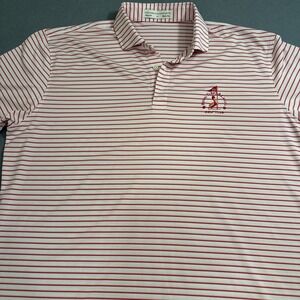 SHIRT GOLF POLO Holderness & Bourne Mens XL  Tailored Fit  TURKS/ CAICOS LOGO